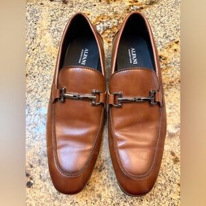 Alfani Men’s Tan Leather Bit Loafers